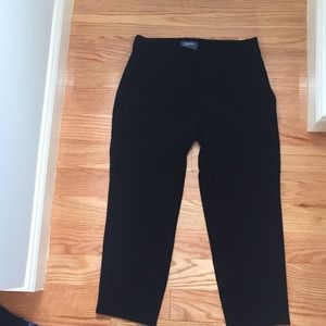 Old Navy cropped Black Slacks
